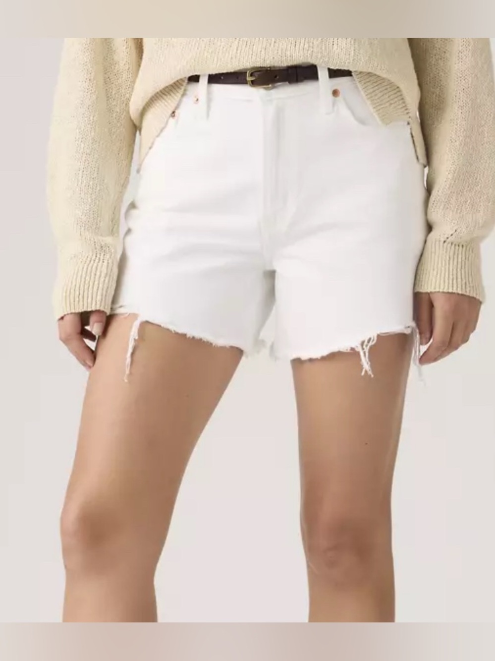 Levi’s Denim White Shorts